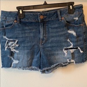 Never worn jean shorts